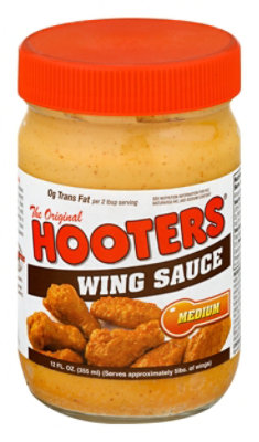 Hooters Sauce Wing Medium - 12 Fl. Oz. - Image 1