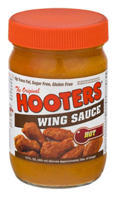 Hooters Sauce Wing Hot - 12 Fl. Oz. - Image 1