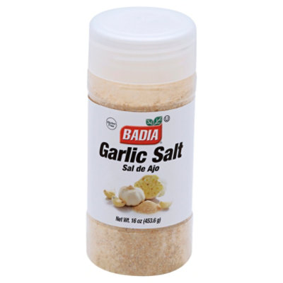Badia Garlic Salt - 16 Oz - Image 1