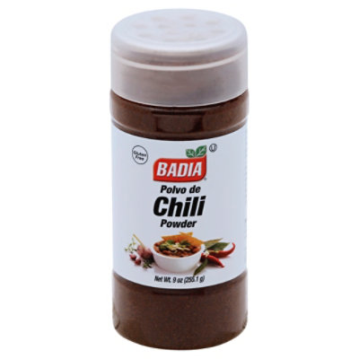 Badia Chili Powder Bottle - 9 Oz - Image 1