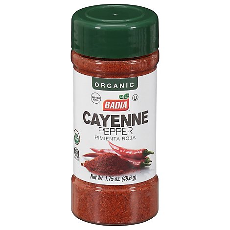 Badia Organic Cayenne Pepper - 1.75 Oz