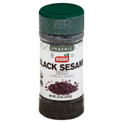 Badia Organic Sesame Seed Black 2.5 Oz Safeway
