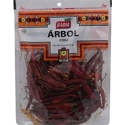 Badia Chili Arbol Bag - 3 Oz - Image 2