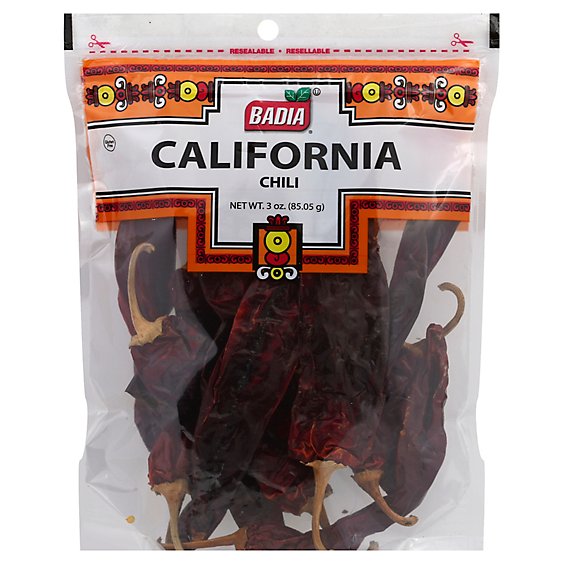 Badia Chili California Bag - 3 Oz