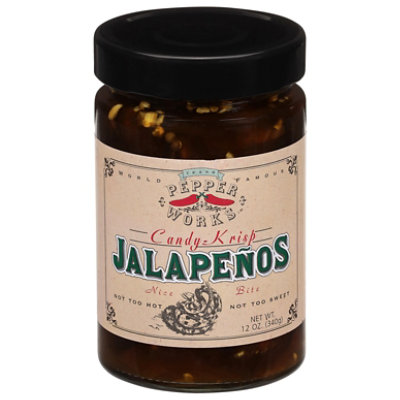 Texas Pepper Works Pepper Jalapenos Candy-Krisp - 12 Fl. Oz. - Image 3