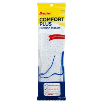 Premier Insoles Comfort Plus Unisex - Each