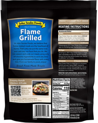 John Soules Grilled Chicken Breast Strips - 6 Oz - Image 6