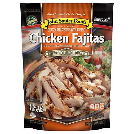 John Soules Chicken Breast Fajita Strips - 6 Oz - Image 1