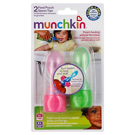 Munchkin Pouch Spoons - 2 Count