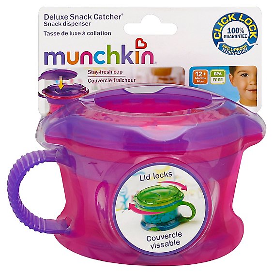 Munchkin Snack Catcher, 9 Ounce, 12+ Months, Color May Vary - 2
