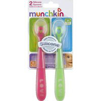 Munchkin Silicone Spoons - 2 Count