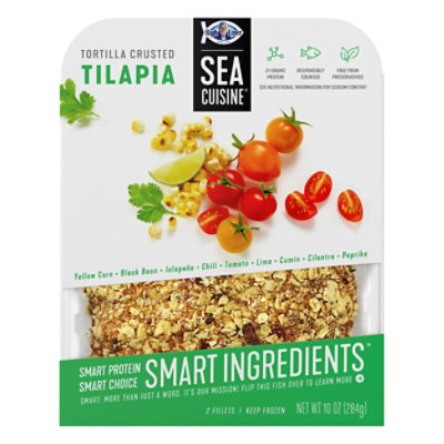 Sea Cuisine Tilapia Tortilla Crusted - 10 Oz