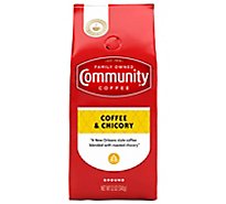 Community Coffee Coffee & Chicory Ground New Orleans Blend - 12 Oz