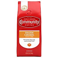Community Coffee Coffee Ground Golden Caramel - 12 Oz - Image 3