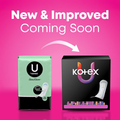 U by Kotex Security Pads Ultra Thin Regular - 22 Count - Image 2