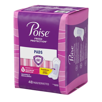 Poise Incontinence Pads 5 Drop Absorbency Incontinence Pads - 48 Count - Image 7