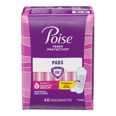 Poise Incontinence Pads 6 Drop Absorbency Incontinence Pads - 45 Count - Image 6