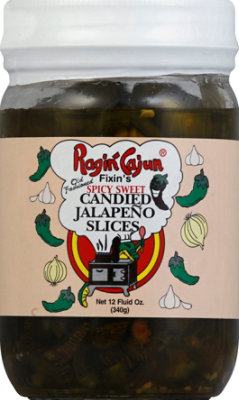 Ragin' Cajun Sweet & Spicy Jalapeno Slices - 12 Oz - Image 1