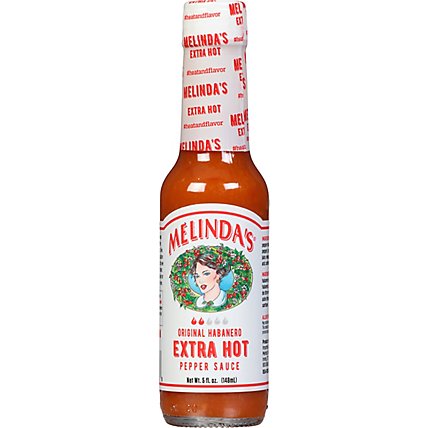 Melindas Sauce Pepper Original Habanero Extra Hot - 5 Oz - Image 2