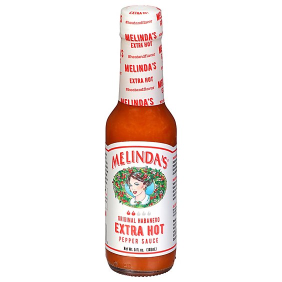Melindas Sauce Pepper Original Habanero Extra Hot - 5 Oz