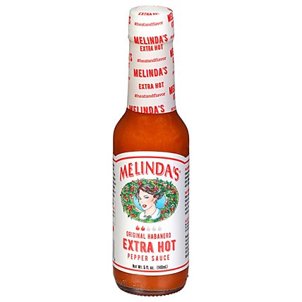Melindas Sauce Pepper Original Habanero Extra Hot - 5 Oz - Image 1