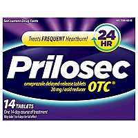 Prilosec OTC Heartburn Relief and Acid Reducer Tablets - 14 Count - Image 3