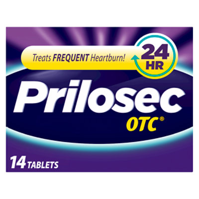 Prilosec OTC Frequent Heartburn Relief Medicine and Acid Reducer - 14 Count