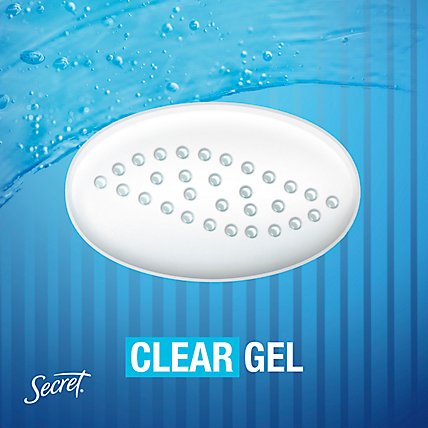 Secret Outlast Clear Gel Antiperspirant Deodorant for Women Unscented - 2.6 Oz - Image 3