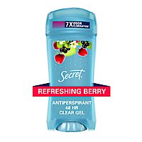 Secret Fresh Clear Gel Deodorant Berry - 2.6 Oz - Image 1