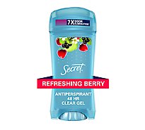 Secret Fresh Clear Gel Deodorant Berry - 2.6 Oz