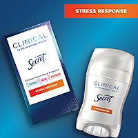 Secret Clinical Strength Invisible Solid Antiperspirant & Deodorant Stress Response - 1.6 Oz - Image 3
