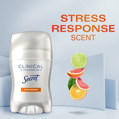 Secret Clinical Strength Invisible Solid Antiperspirant & Deodorant Stress Response - 1.6 Oz - Image 6