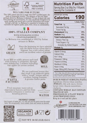 La Molisana Pasta Fusilli Corti Bucati 108 - 16 Oz - Image 5
