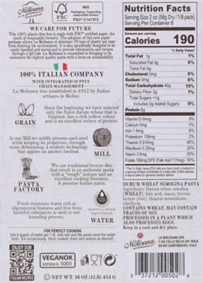 La Molisana Pasta Penne Ziti Rigate 20B - 16 Oz - Image 5