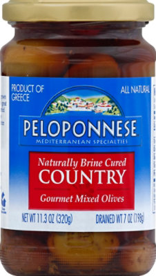 Peloponnese Country Olives - 7 Oz - Image 2