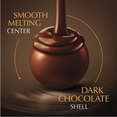 Lindt LINDOR 60% Extra Dark Chocolate Candy Truffles Bag - 5.1 Oz - Image 2