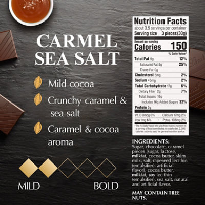 Lindt EXCELLENCE Caramel with A Touch of Sea Salt Dark Chocolate Candy Bar - 3.5 Oz - Image 4