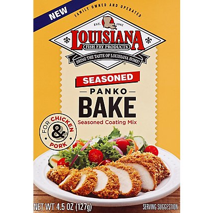 Louisiana Seasoned Panko Bake - 4.5 Oz - Image 2