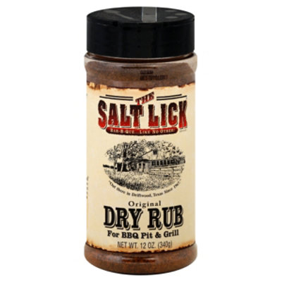 The Salt Lick Rub Dry Original - 12 Oz - Image 1