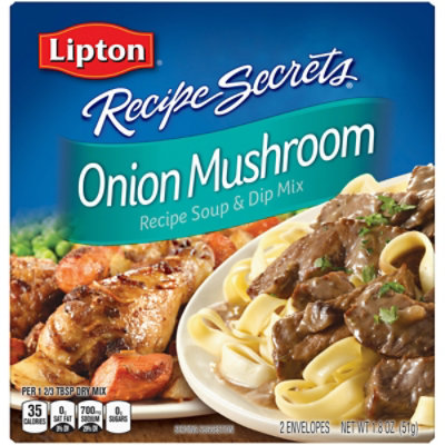 Lipton Recipe Secrets Recipe Soup & Dip Mix Onion Mushroom 2 Count - 1.8 Oz - Image 4