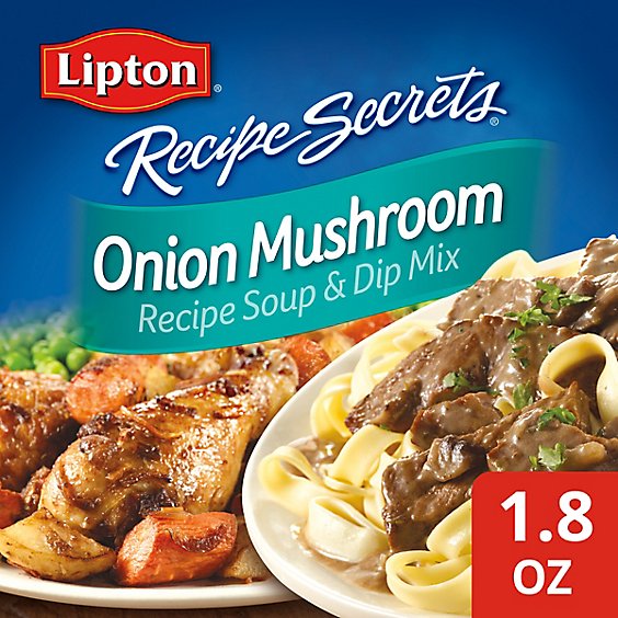 Lipton Recipe Secrets Recipe Soup & Dip Mix Onion Mushroom 2 Count - 1.8 Oz