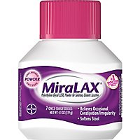 MiraLAX Powder For Constipation Relief 7 Dose - 4.1 Oz - Image 2