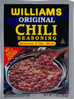 Williams Seasoning Chili Original - 1 Oz - Image 1