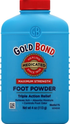 GOLD BOND Foot Powder Medicated - 4 Oz - Image 2