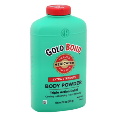 GOLD BOND Body Powder Medicated Extra Strength - 10 Oz - Albertsons