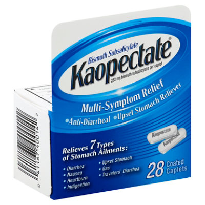 Kaopectate Multi-Symptom Relief Caplets - 28 Count - Image 1