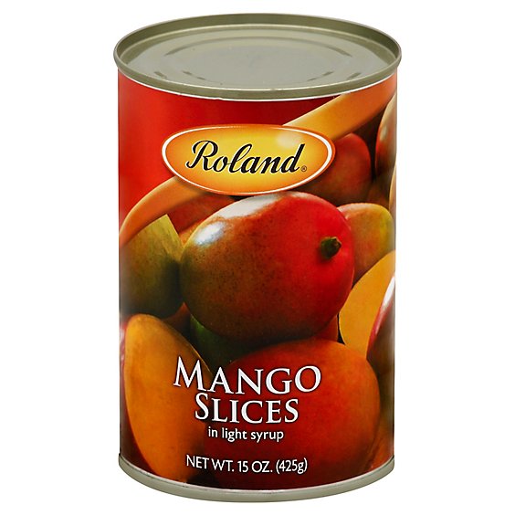 Roland Mango Slices in Light Syrup - 15 Oz