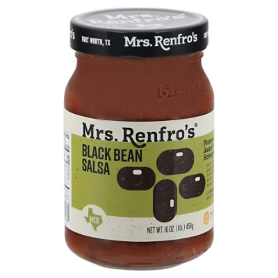 Mrs. Renfros Gourmet Salsa Black Bean Medium - 16 Oz - Image 3