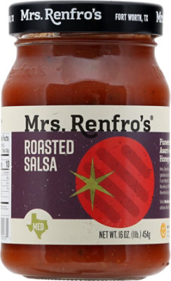 Mrs Renfros Salsa Roasted - 16 Oz - Image 2