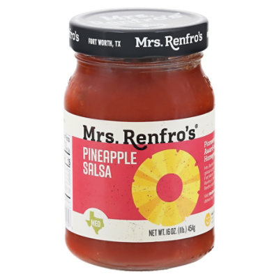 Mrs. Renfros Gourmet Salsa Medium Pineapple Jar - 16 Oz - Image 3